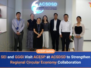 A group picture of ACESP, SEI, and GGGI teams.